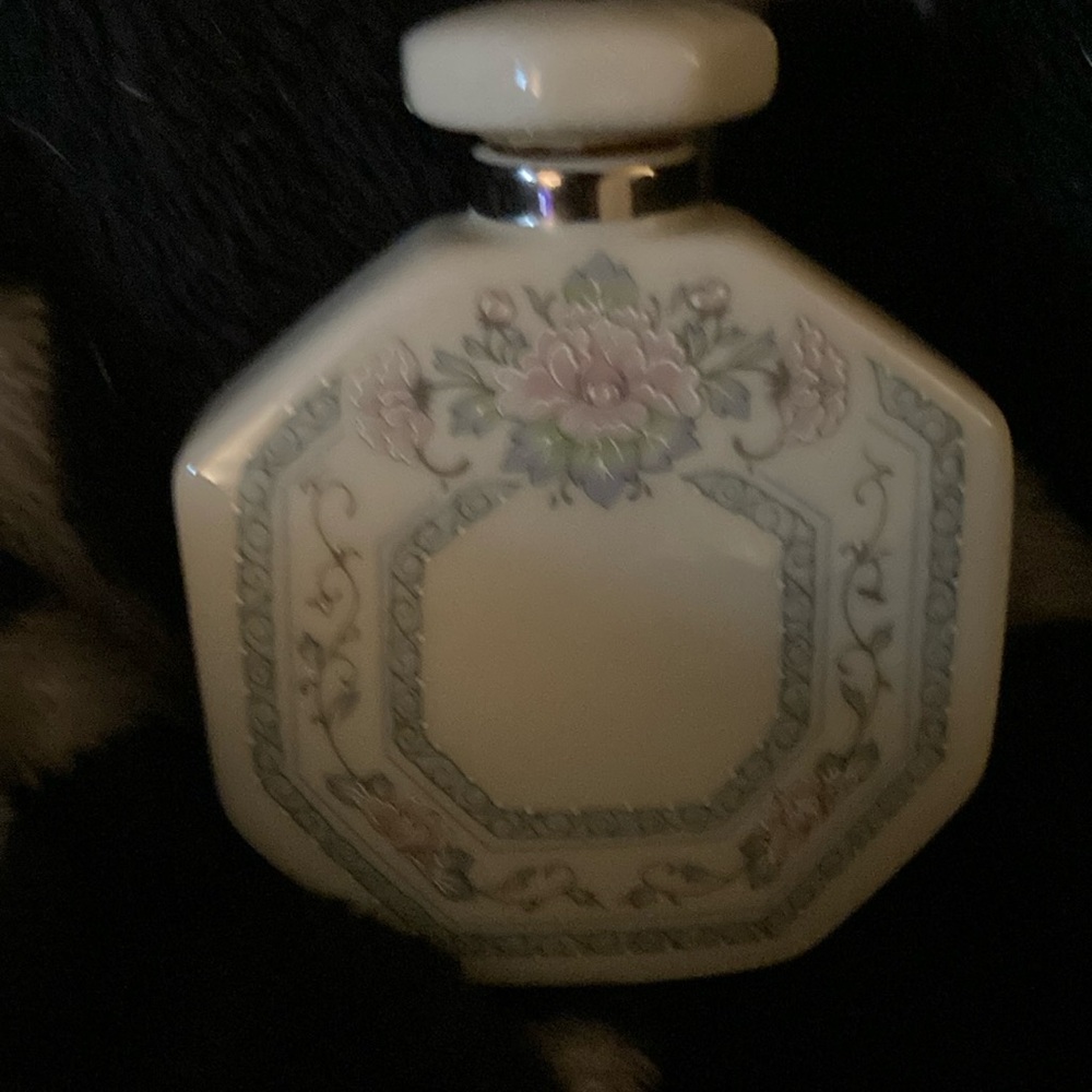 Vintage Lennox china perfume bottle.